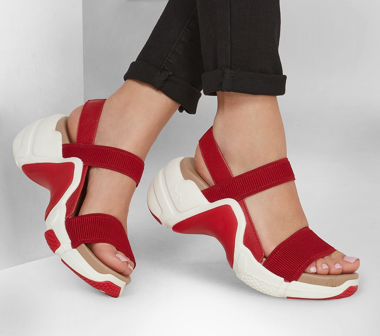Skechers Πέδιλο-Σανδάλι Γυναικείο - Neo Block - Catalina 133011-Red Red - Image 2