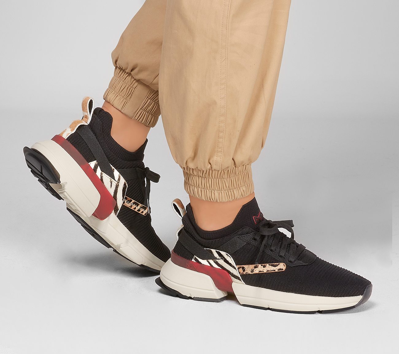 Skechers Γυναικείο Παπούτσι - Mark Nason Los Angeles : Split - 133017-BMLT- Black-Multi - Image 4