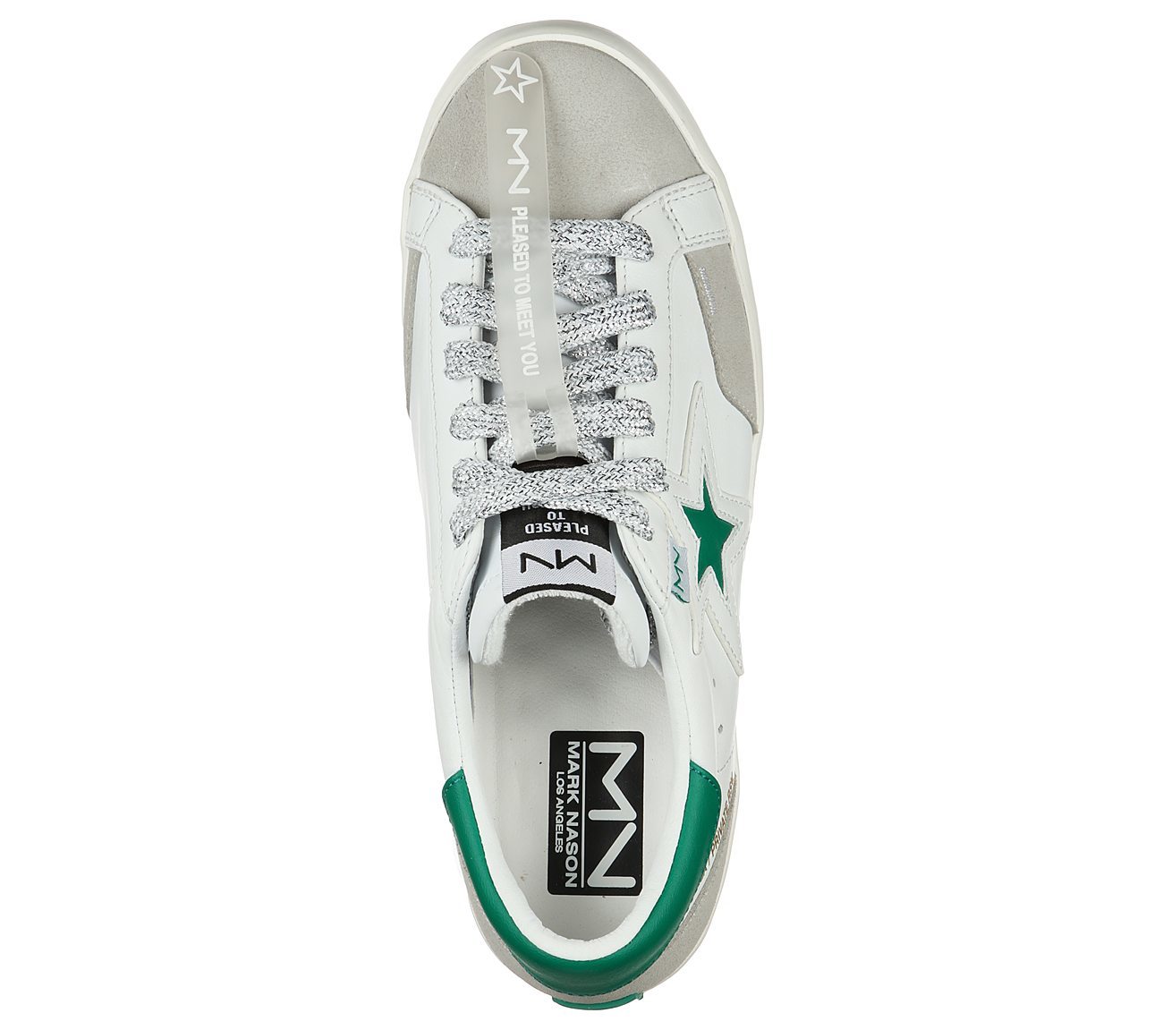 Skechers Παπούτσι Γυναικείο - The Stellar - Jovie 133183-WGR White / Green - Image 2