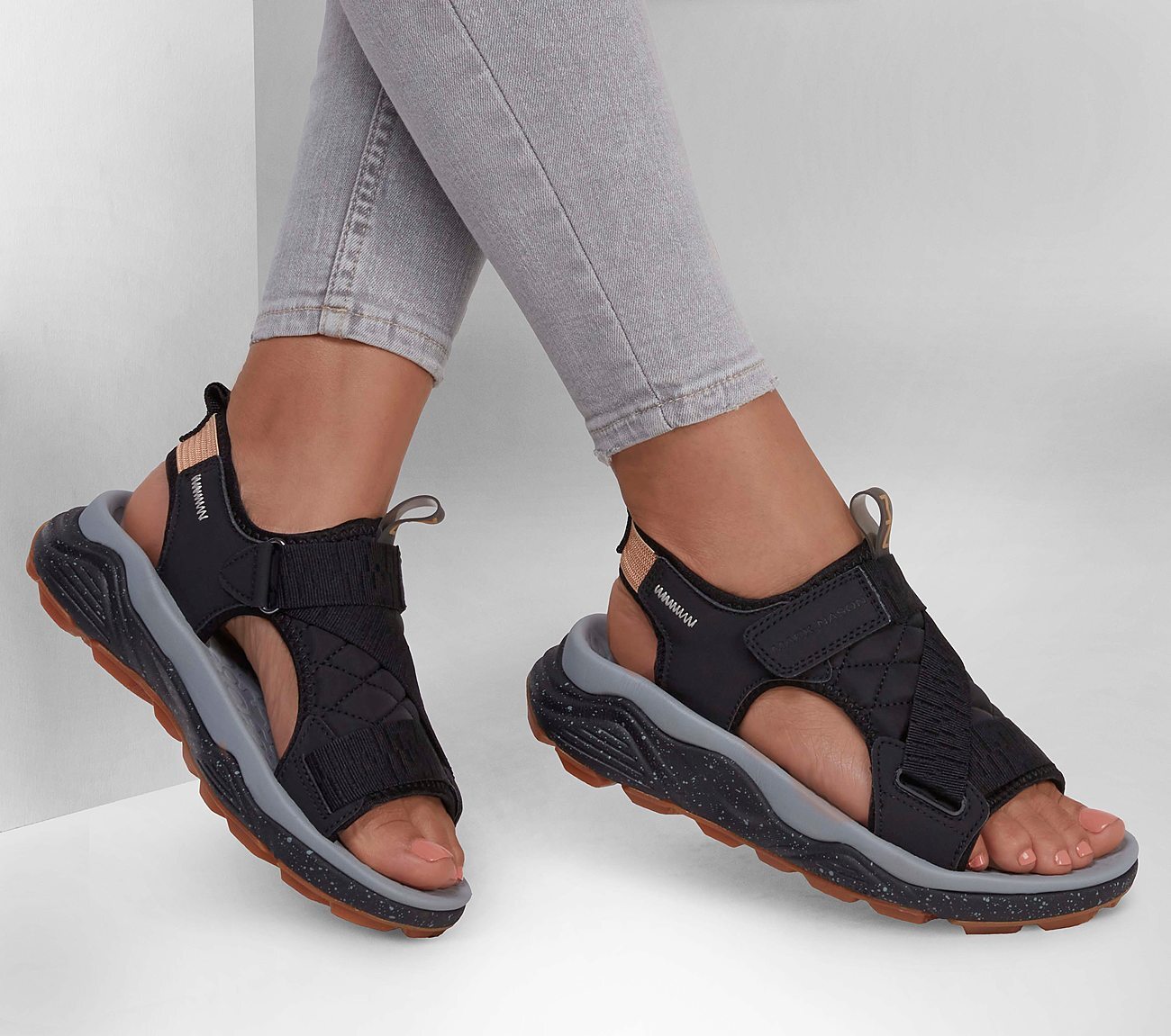 Skechers Γυναικείο Πέδιλο-Σανδάλι - Mark Nason Los Angeles - Runyon - Lumi - 133269-BKMT - Black - Image 4