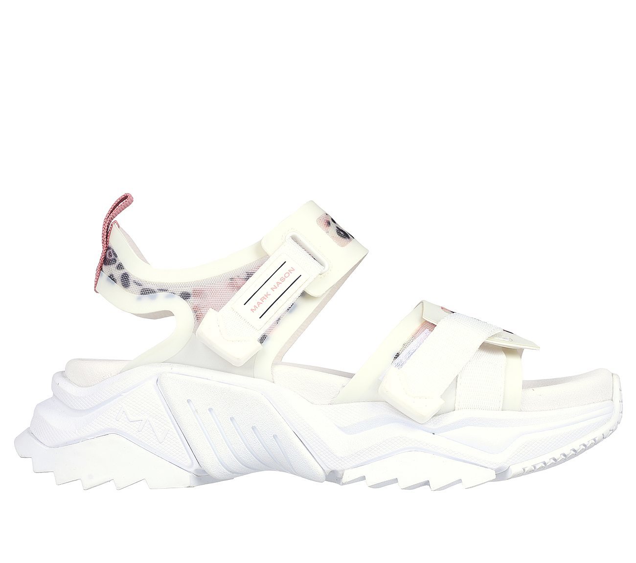 Skechers Σανδάλια Πέδιλα Γυναικεία - Smart Block - Bloomy 133282-WHT