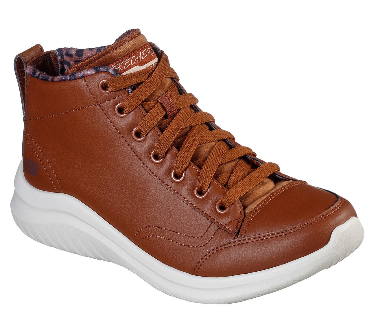 Skechers Μποτάκι Γυναικείο -Ultra Flex 2.0 - Plush Zone 13358-CSNT Brown