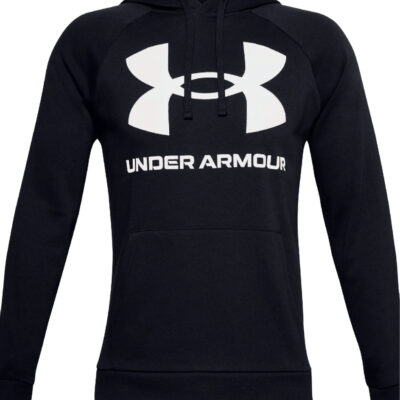 Under Armour Φούτερ ΜΕ Κουκούλα Rival Big Logo 1357093-001 BLACK