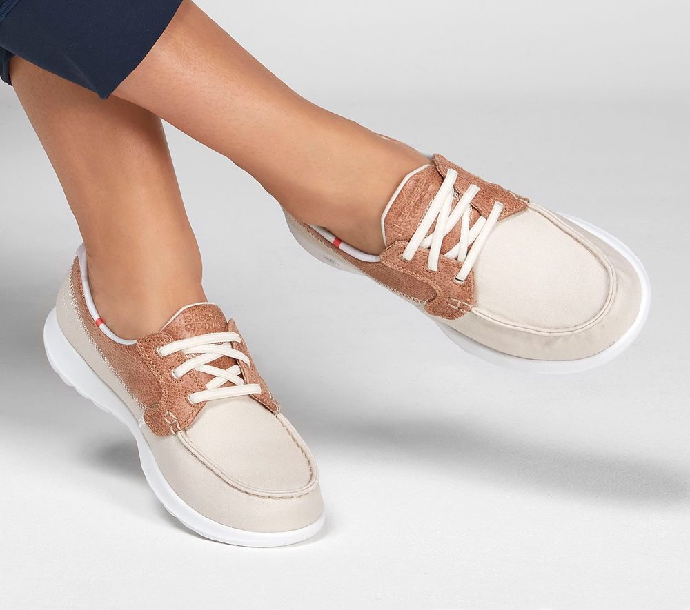 Skechers Παπούτσι Γυναικείο Go Walk Lite - Playa Vista 136070_NAT Natural - Image 5