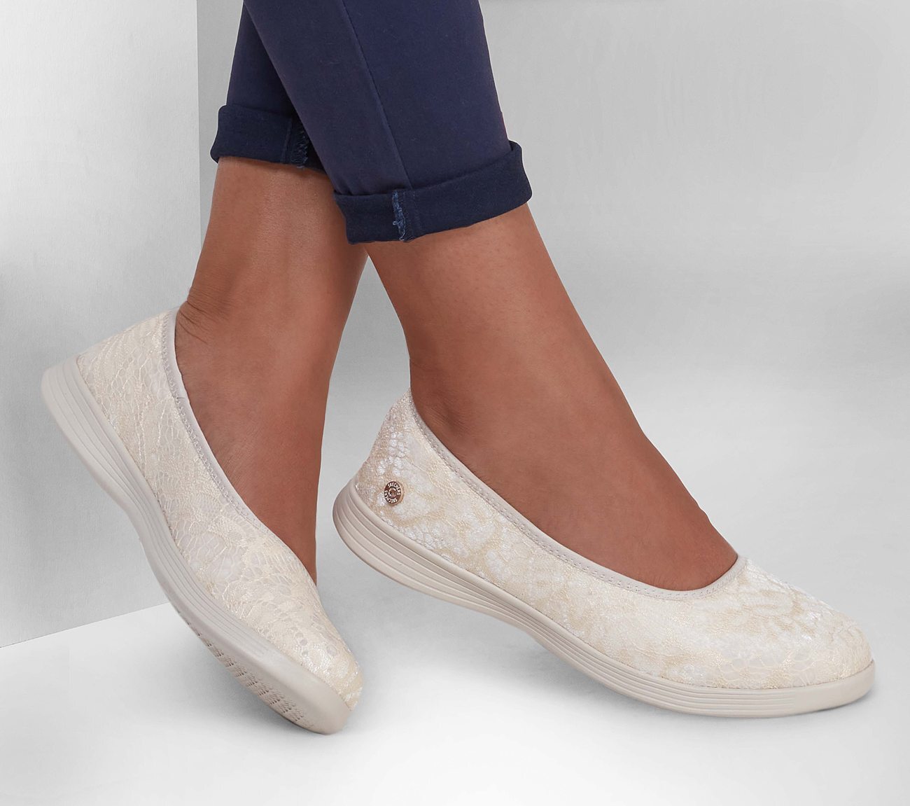 Skechers Γυναικείο Παπούτσι - On-the-Go Dreamy - Velvet Dreamz - 136252-NAT - Beige - Image 4