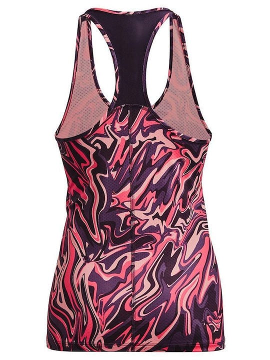 Under Armour Γυναικεία Αθλητική Αμάνικη Μπλούζα - HG Armour Racer Print - 1365108-541 - Tux Purple - Image 4