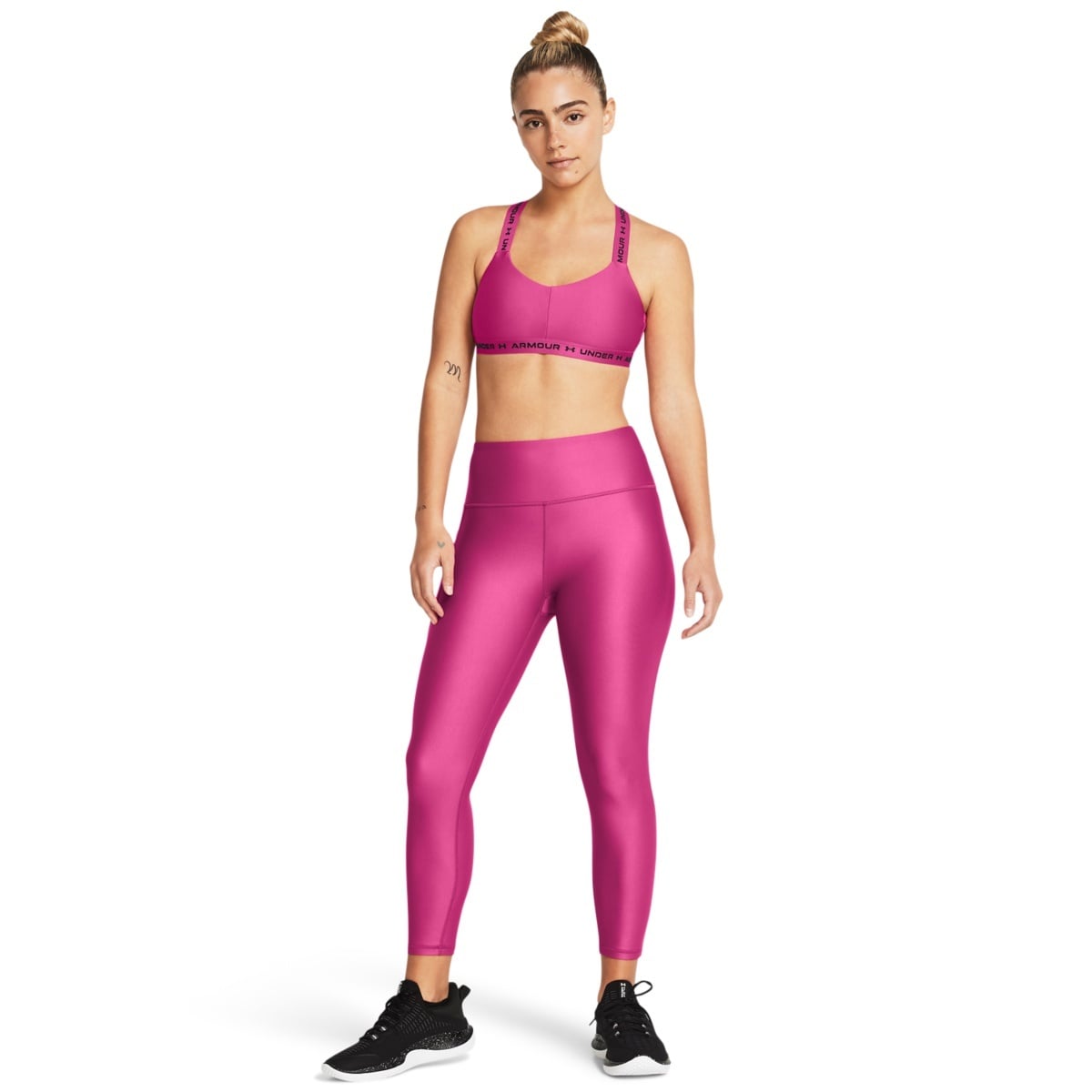 Under Armour Γυναικείο Αθλητικό Κολάν - Tech Hi Ankle Leg 1365335-686 Astro Pink - Image 3