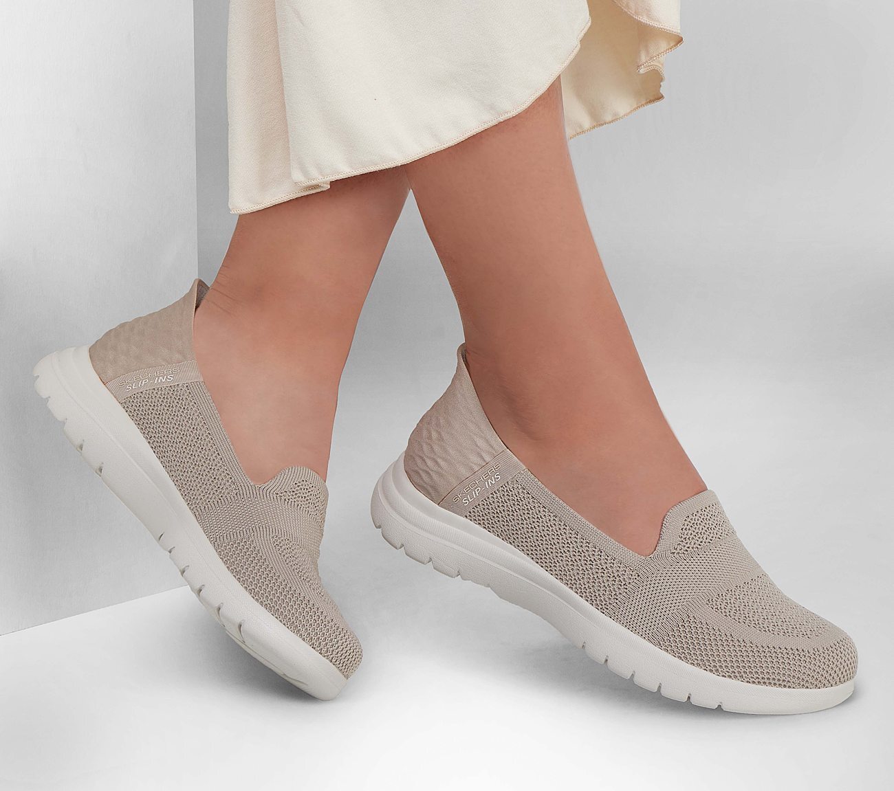 Skechers Γυναικείο Παπούτσι - On-the-Go Flex - Serene - 136541-TPE - Beige - Image 4