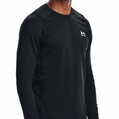 Under Armour Ανδρική Ισοθερμική Μακρυμάνικη Μπλούζα - UA CG Armour Fitted Crew - 1366068-001 - Black