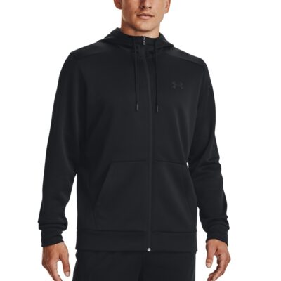 Under Armour Ζακέτα με Κουκούλα - Armour Fleece - 1373357-001 - Black