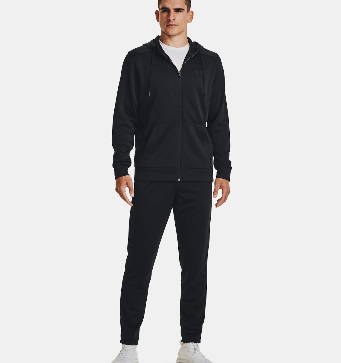 Under Armour Ζακέτα με Κουκούλα - Armour Fleece - 1373357-001 - Black - Image 2