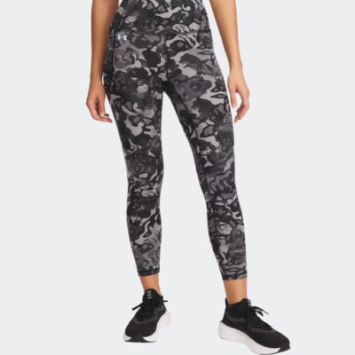 Under Armour Γυναικείο Κολάν - Motion Ankle Leg Print - 1373927-005 - Black Titan Gray White