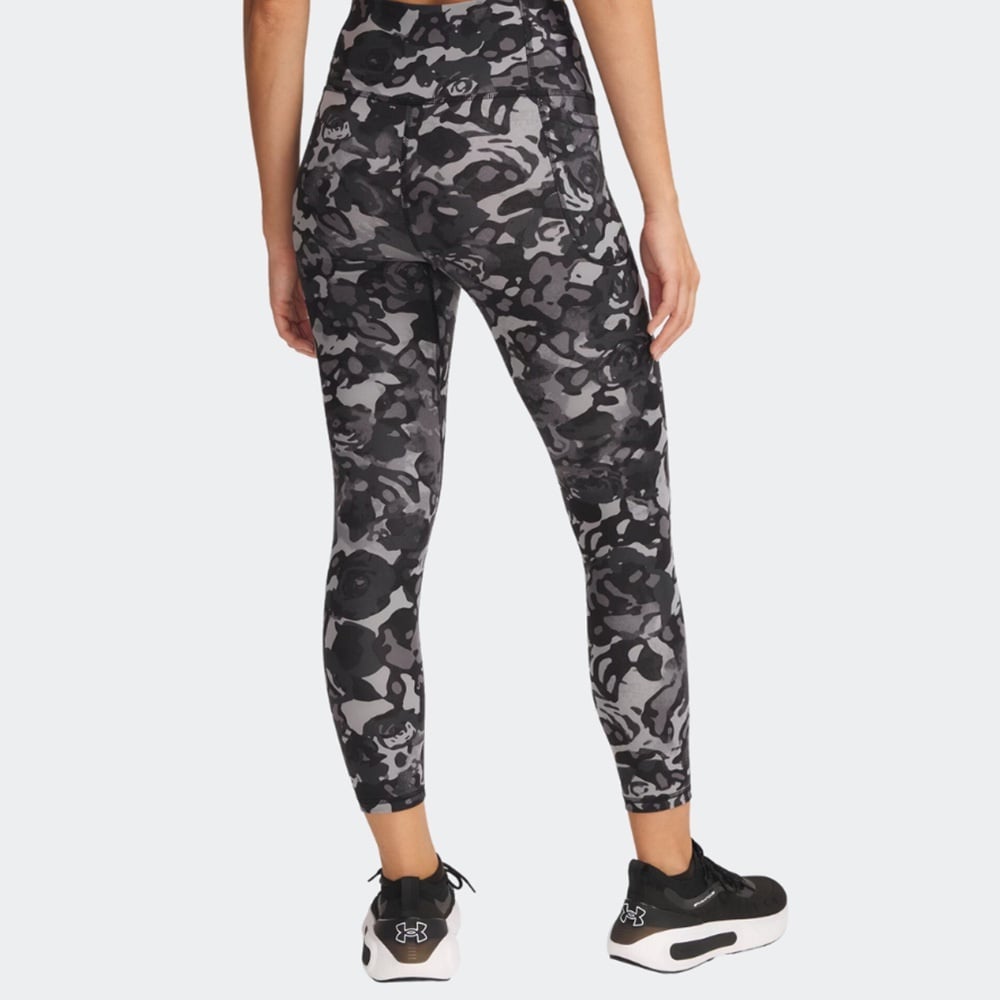 Under Armour Γυναικείο Κολάν - Motion Ankle Leg Print - 1373927-005 - Black Titan Gray White - Image 2
