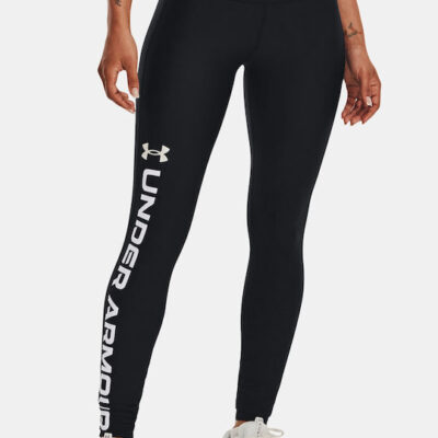 Under Armour Γυναικείο Αθλητικό Κολάν Μακρύ - New Armour Branded Legging - 1376327-001 - Black