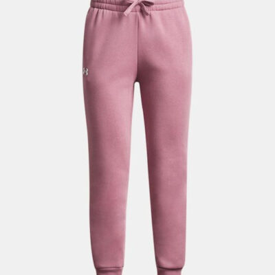 Under Armour Παιδικό Παντελόνι Φόρμας Για Κορίτσι - UA Rival Fleece Jogger - 1379525-697 - Pink
