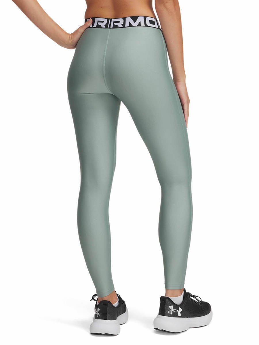Under Armour Γυναικείο Αθλητικό Κολάν - UA HG Legging 1383559-348 Silica Green White - Image 2