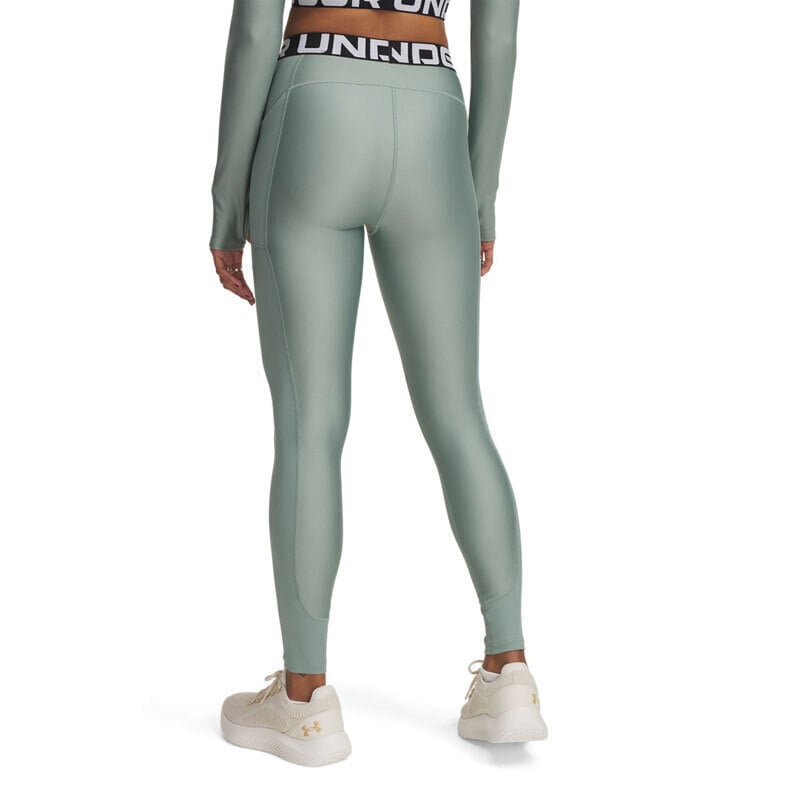 Under Armour Γυναικείο Αθλητικό Κολάν - HeatGear Rib Legging 1388693-348 Silica Green Silica Green - Image 2