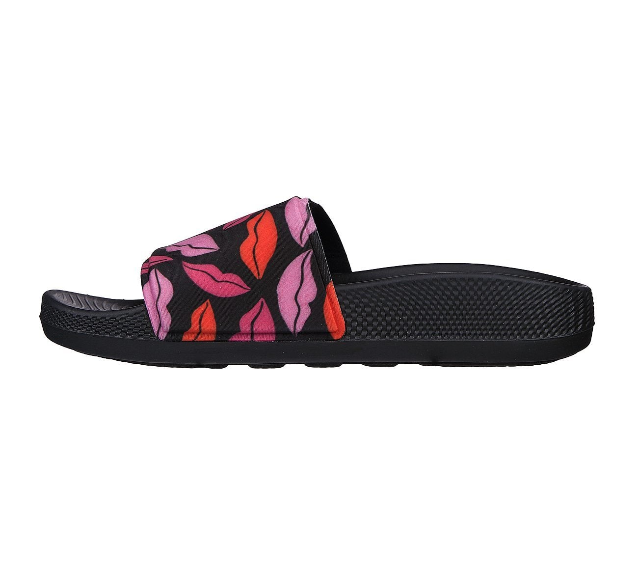 Skechers Γυναικεία Σαγιονάρα - DVF: Hyper Slide - Sky Gloss - 140465-BKMT- Black-Multi - Image 2