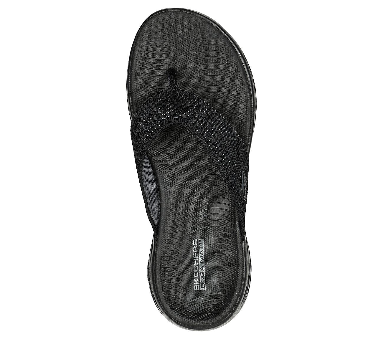Skechers Γυναικεία Σαγιονάρα - On-the-Go 600 - Flourish - 140703-BKGY- Black-Grey - Image 3