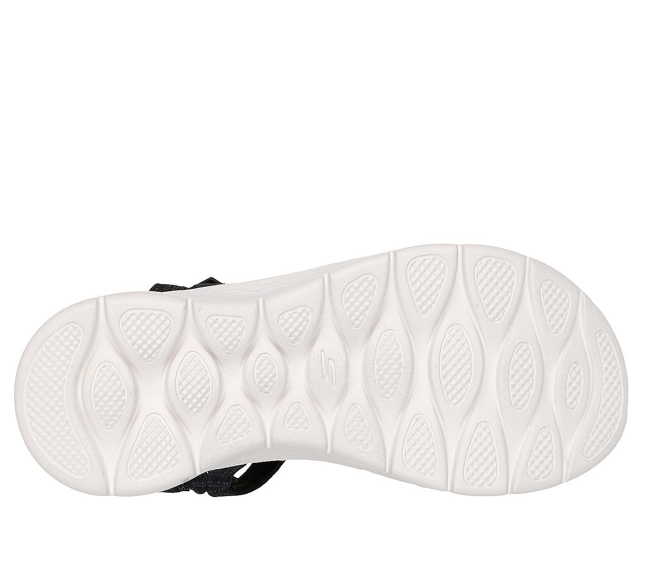 Skechers Γυναικείο Πέδιλο-Σανδάλι - GO WALK Flex Sandal - Sublime 141451-BKW Black White - Image 3