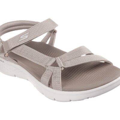 Skechers Γυναικείο Πέδιλο-Σανδάλι - GO WALK Flex Sandal - Sublime - 141451-TPE NATURAL