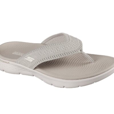 Skechers Γυναικεία Σαγιονάρα - Go Walk Flex Sandal - Holly - 141459-TPE - Beige