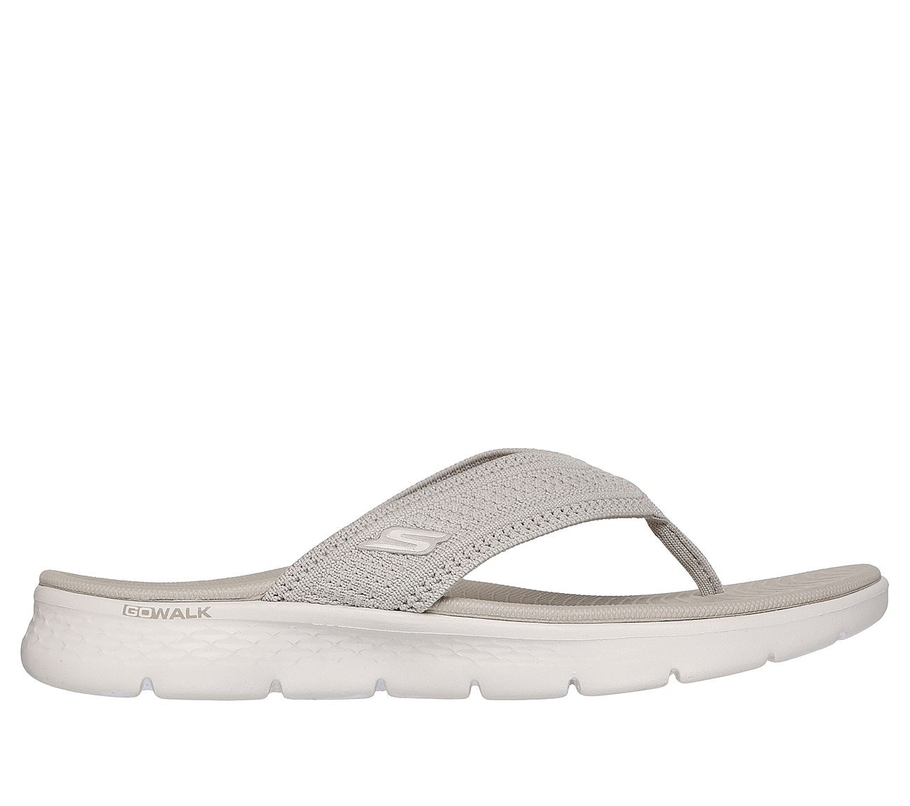 Skechers Γυναικεία Σαγιονάρα - Go Walk Flex Sandal - Holly - 141459-TPE - Beige - Image 4
