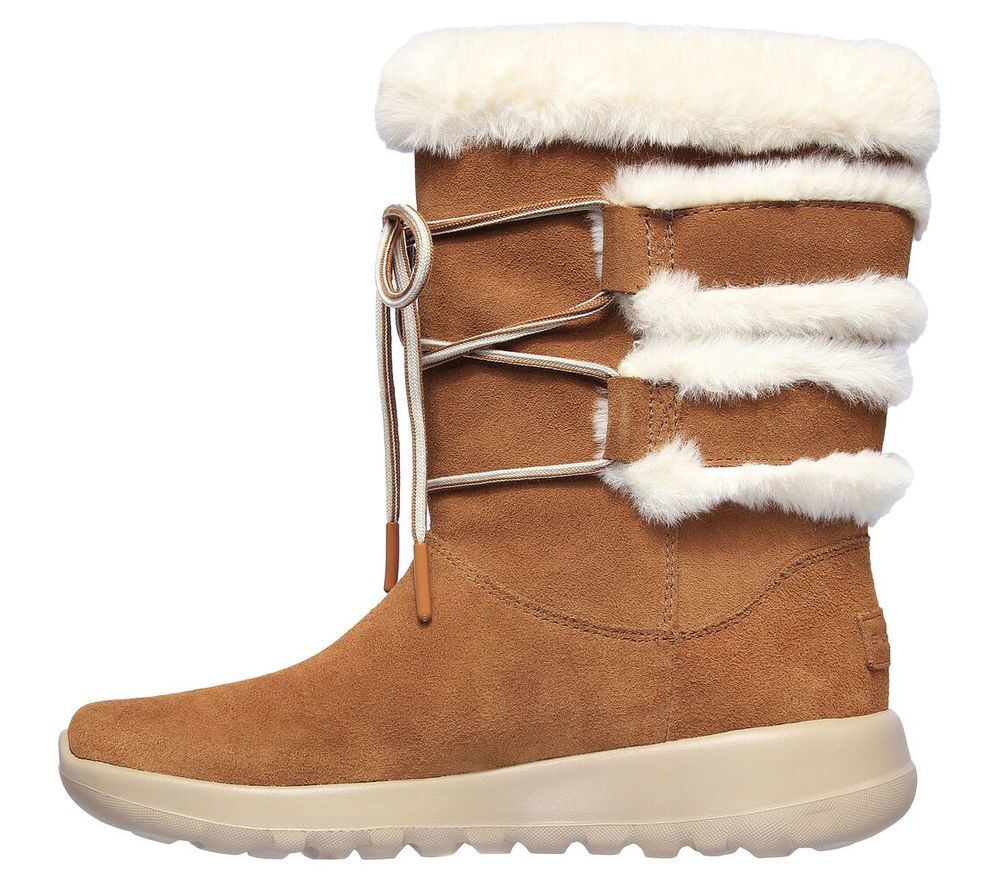 Skechers Μποτάκι Γυναικείο - On the GO Joy - Cyclone 144020-CSNT CHESTNUT - Image 4