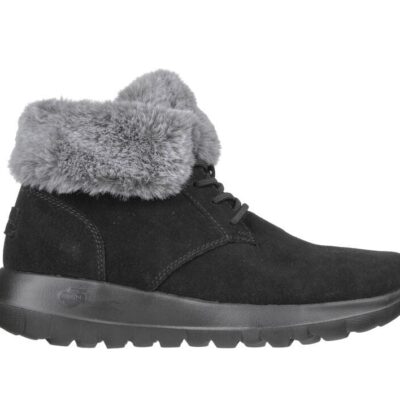 Skechers Μποτάκι  Γυναικείο - On-the-GO Joy - Plush Dreams 144042-BKGY