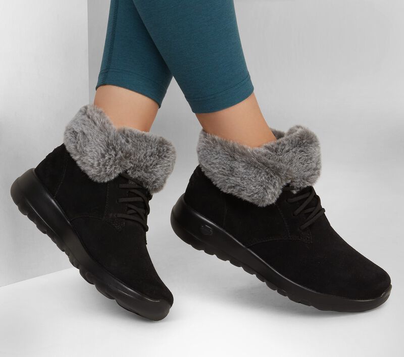 Skechers Μποτάκι Γυναικείο - On-the-GO Joy - Plush Dreams 144042-BKGY - Image 2