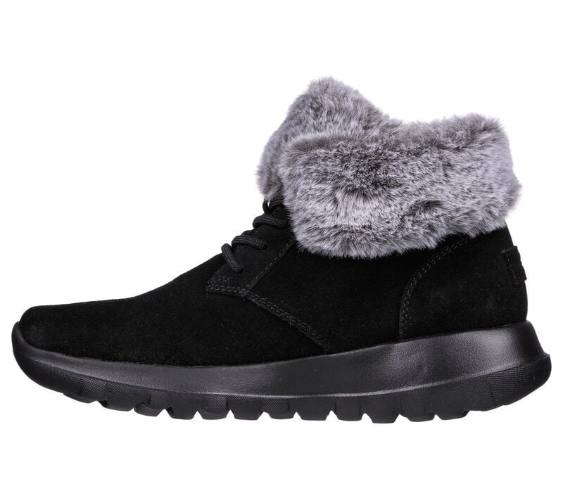 Skechers Μποτάκι Γυναικείο - On-the-GO Joy - Plush Dreams 144042-BKGY - Image 5