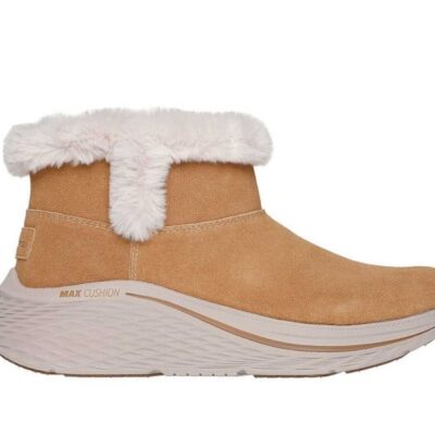 Skechers Μποτάκι Γυναικείο - Max Cushioning Elite 2.0 Boot - Cozy Bliss 144366-CSNT  BROWN