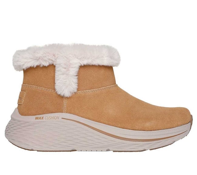 Skechers Μποτάκι Γυναικείο - Max Cushioning Elite 2.0 Boot - Cozy Bliss 144366-CSNT BROWN