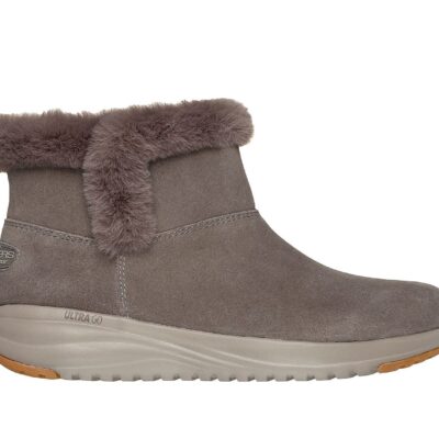 Skechers Μποτάκι Γυναικείο - On-the-GO Stellar - Cozy Step - 144775-DKTP  BROWN