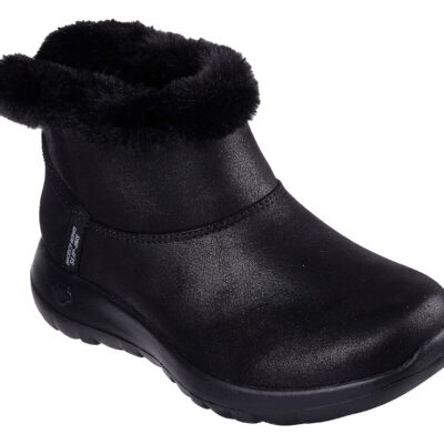 Skechers Μποτάκι Γυναικείο - On-the-GO Joy - Cozy Dream 144800-BBK Black