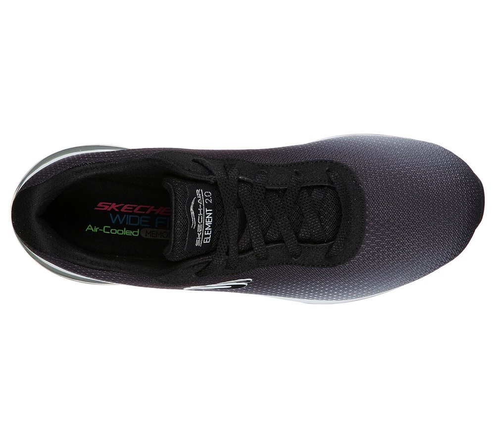 Skechers Παπούτσι Γυναικείο - Skech-Air EleMent 2.0 149062_BKW Black/White - Image 3