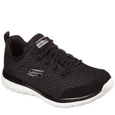 Skechers Παπούτσι Γυναικείο - Bountiful - Be Kind 149219-BKW - Black White