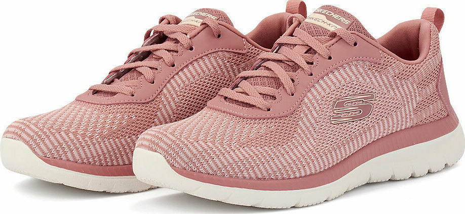 Skechers Παπούτσι Γυναικείο BOUNTIFUL PURISH Ρόζ 149220-ROS - Image 3