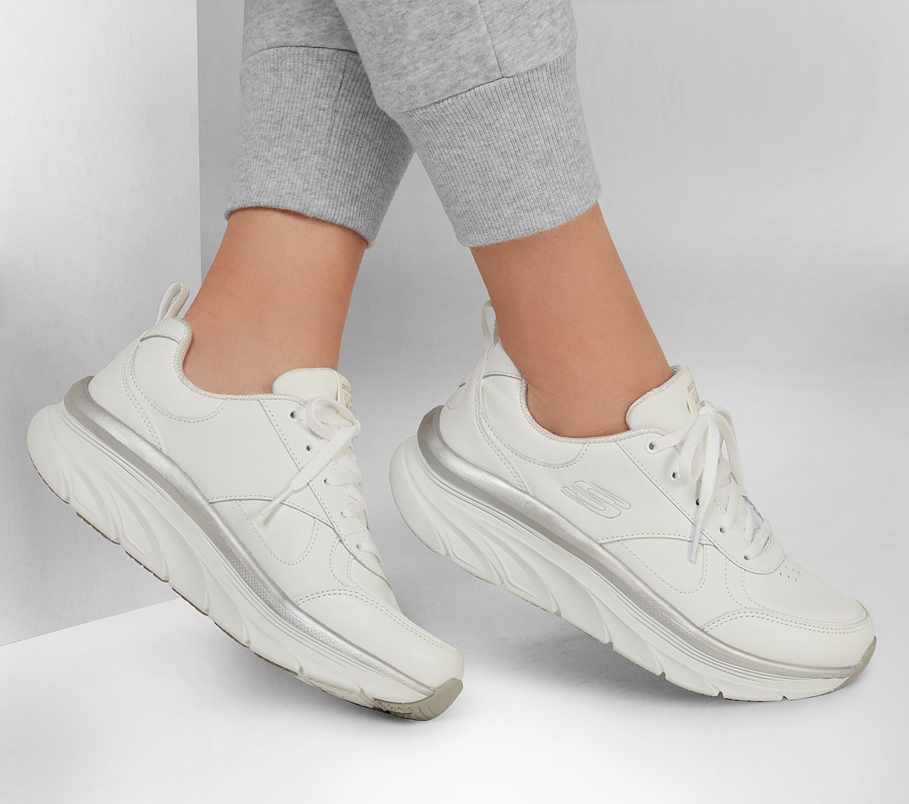 Skechers Παπούτσι Γυναικείο - Relaxed Fit: D'Lux Walker - Timeless Path 149312-WSL - Image 3