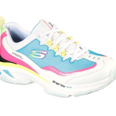 Skechers Γυναικείο Παπούτσι - Energy Racer - 149374-WBLP - White-Blue-Pink