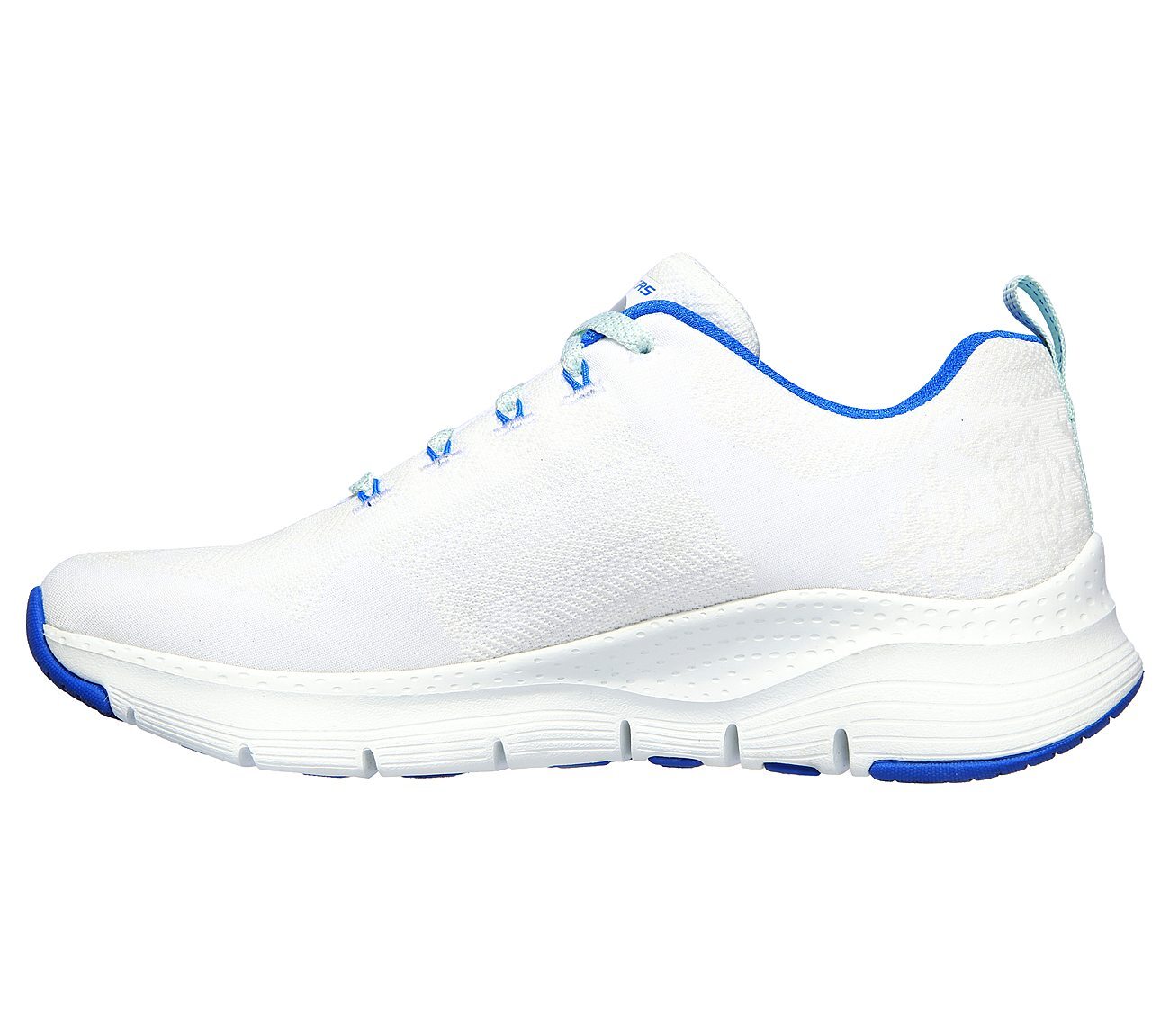 Skechers Γυναικείο Παπούτσι - Arch Fit - Comfy Wave - 149414-WBL - White-Blue - Image 2