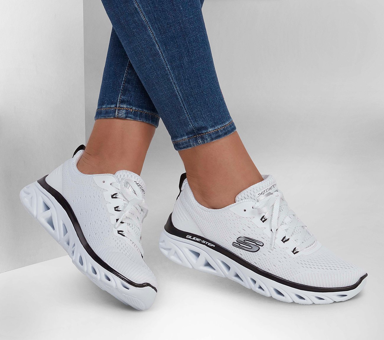 Skechers Παπούτσι Γυναικείο - Glide-step Sport - 149556-WBK - Image 2