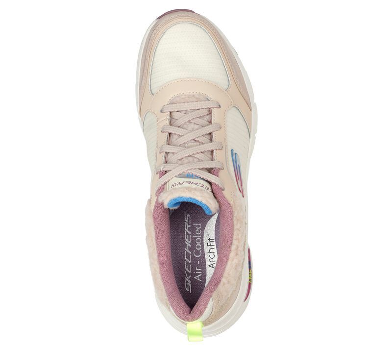 Skechers Παπούτσι Γυναικείο - Luxe Sherpa: Arch Fit - Cozy Spirit 149737-NAT - Image 2