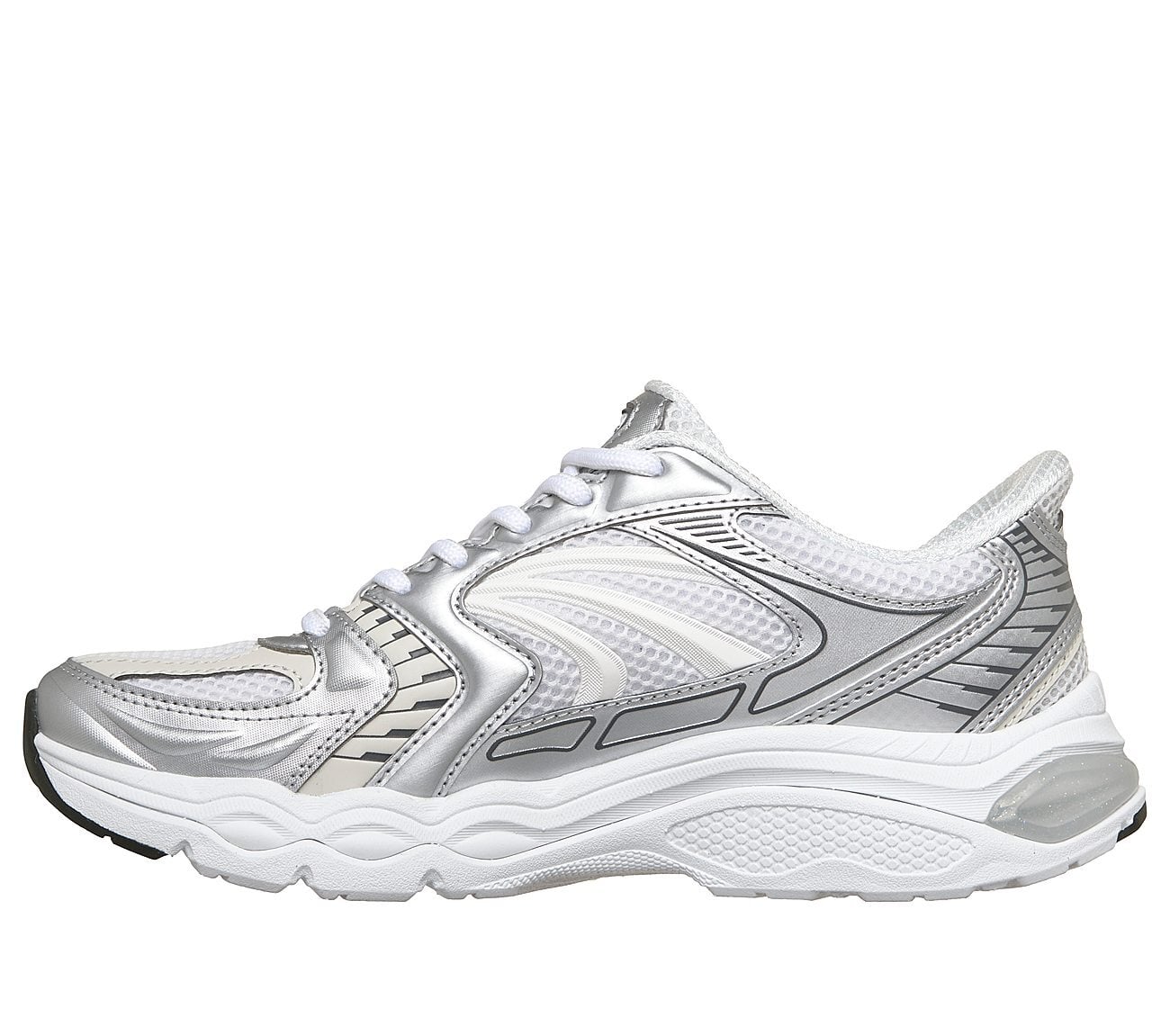 Skechers Παπούτσι Γυναικείο - Gel Retro Pulse - 150820-WBKS - White - Image 3