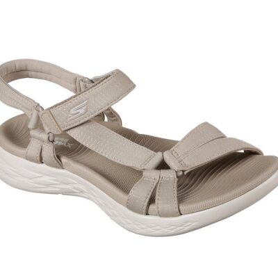 Skechers Σανδάλια Πέδιλα  Γυναικεία - On the GO 600 - Brilliancy 15316-NAT  Natural