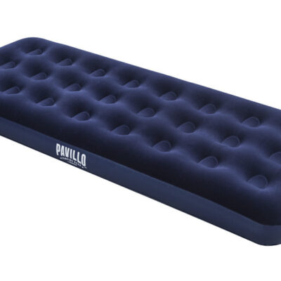 BestWay Αερόστρωμα Βελούδινο Μονό - 15329 - DARK BLUE