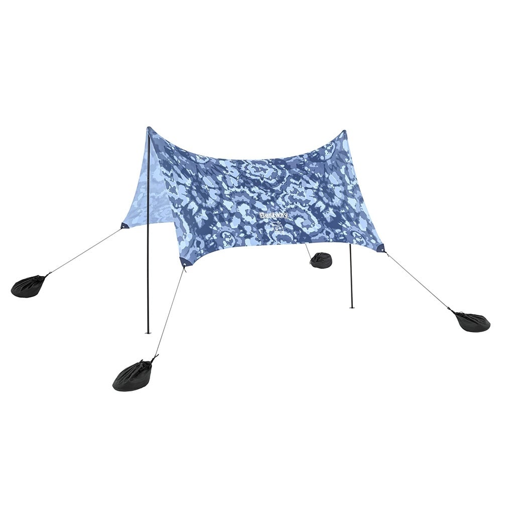 Best Way Σκίαστρο Παραλίας - 68145 Beach Shade Outdoor 210X210X198CM - 15381- Blue