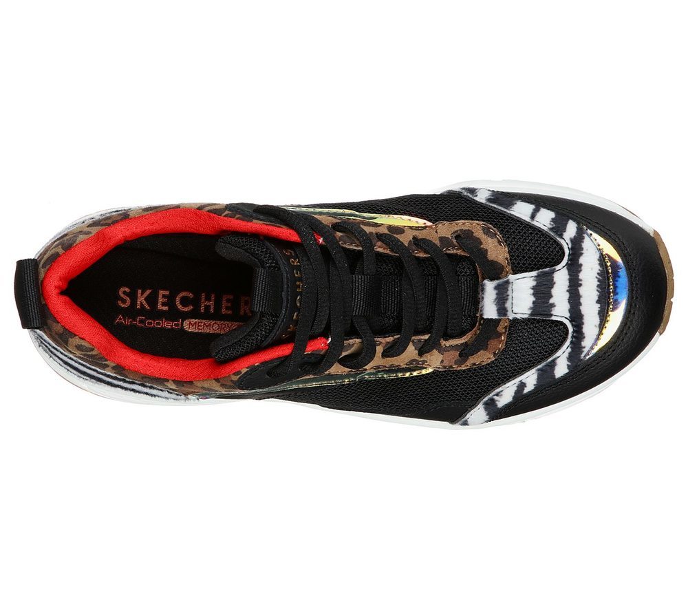 Skechers Παπούτσι Γυναικείο - Uno Hi - The Hunt 155007_BKMT Black - Image 3