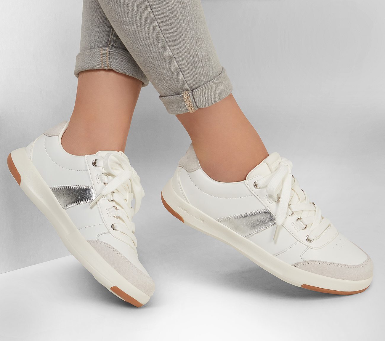Skechers Γυναικείο Παπούτσι - Street - C-Lites - 155291-WHT - White - Image 4