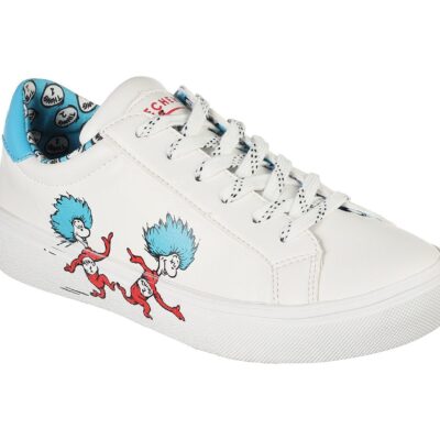 Skechers Γυναικείο Παπούτσι - Dr. Seuss: Goldie 2.0 - Two Things - 155324-WBLR - White-Blue-Red
